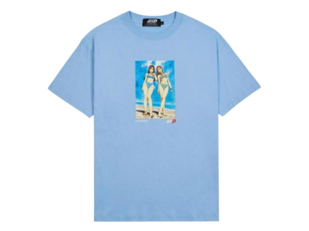 Carnival Carnival x Initial D Mako Sato & Sayuki T-Shirt Blue