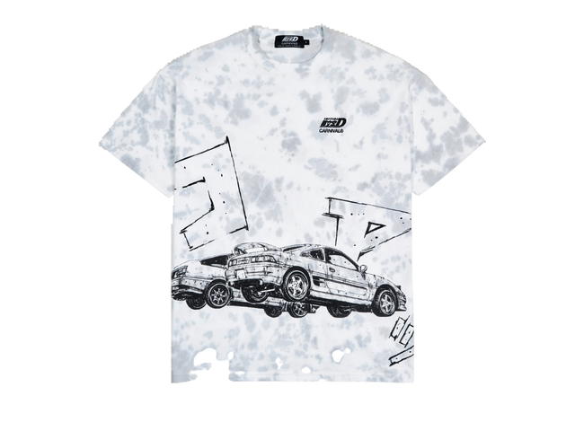 Carnival Carnival x Initial D Oversized Tee Grey - view 1