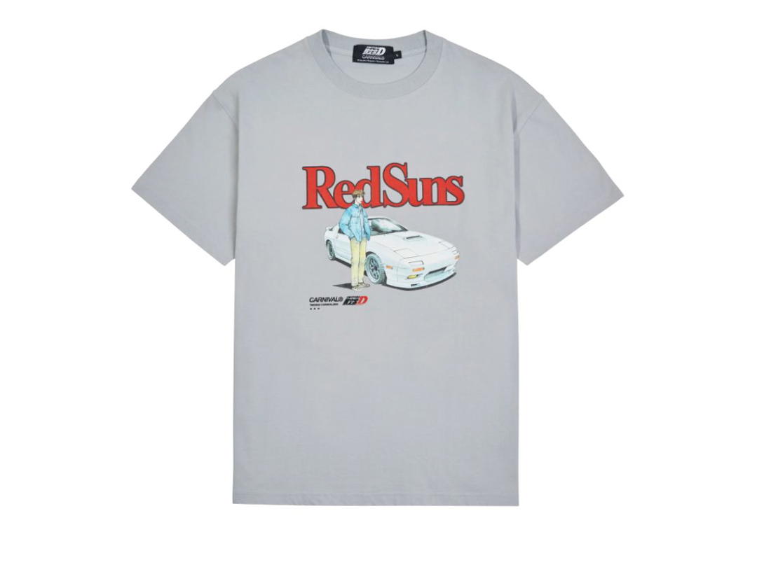 Carnival Carnival x Initial D Ryosuke Takahashi Tee Grey