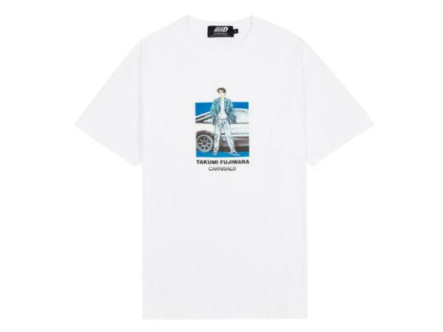 Carnival Carnival x Initial D Takumi Fujiwara T-Shirt White - view 1