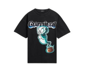 Buy Carnival x Kaihuaror Haunted OVS Washed T-Shirt Black at Sasom – Authentic and Ready to Ship