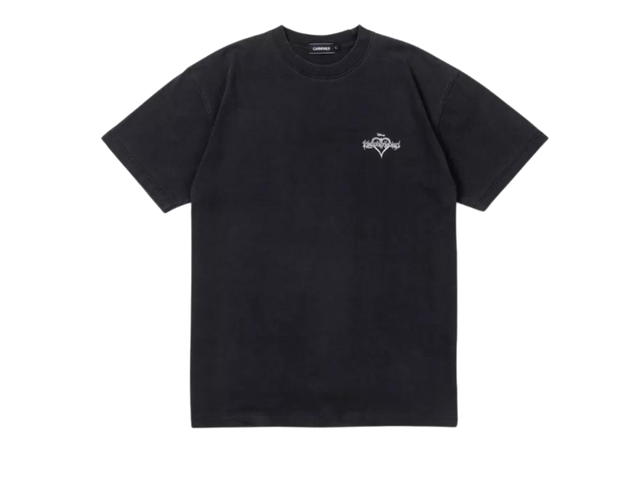 Carnival Carnival x Kingdom Hearts & Friends Heart Moon Washed T-Shirt Black - view 2