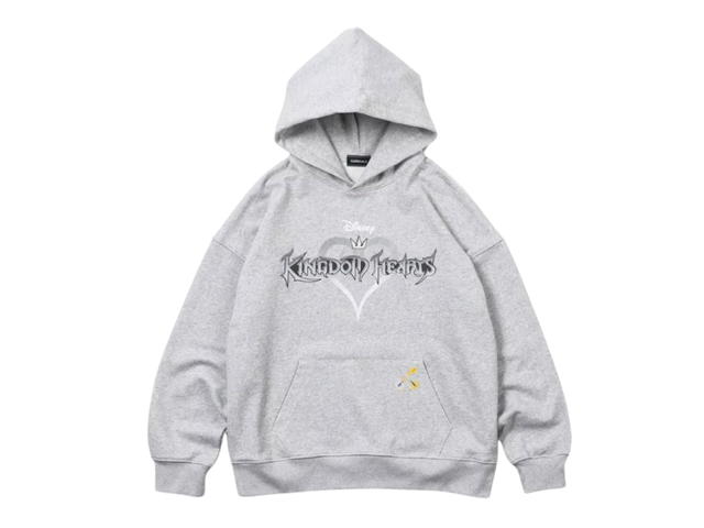 Carnival Carnival x Kingdom Hearts & Friends Hoodie Grey - view 1