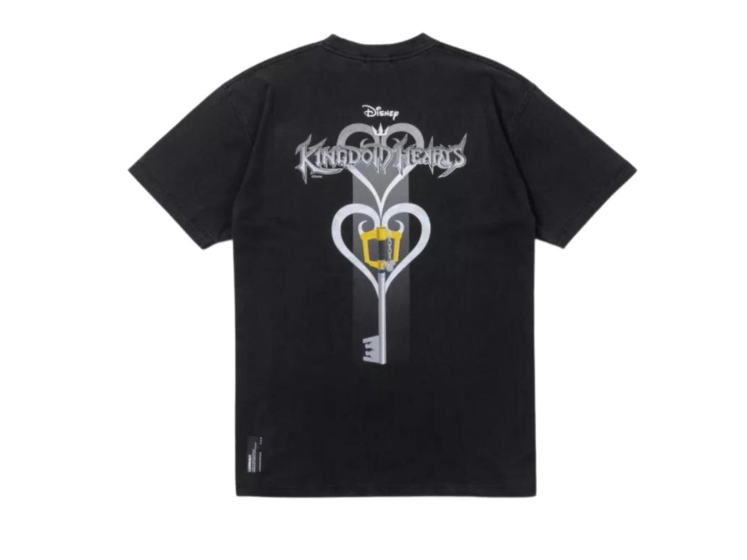 Carnival Carnival x Kingdom Hearts & Friends Key Washed T-Shirt Black