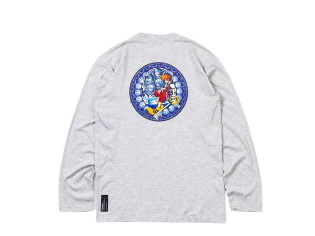 Carnival Carnival x Kingdom Hearts & Friends Sora Key LS T-Shirt Grey - view 1