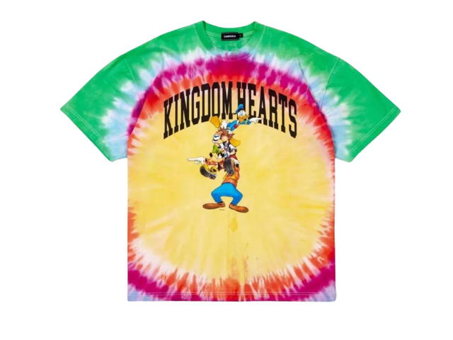 Carnival Carnival x Kingdom Hearts & Friends Tiedyed Oversized T-Shirt - view 1