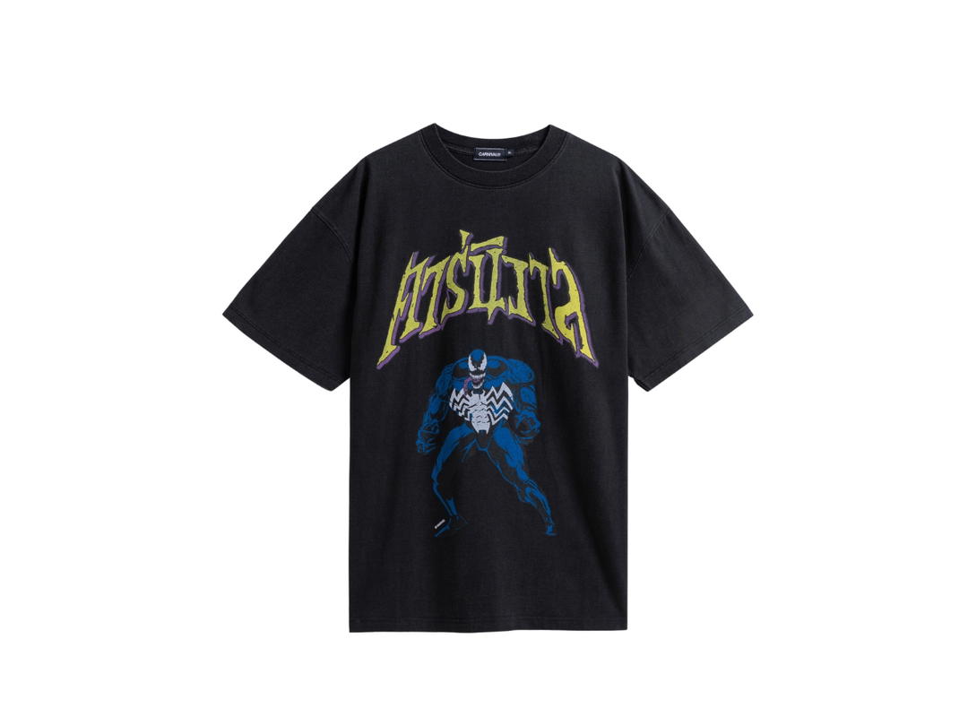 Carnival Carnival x Marvel Venom OVS T-Shirt Black