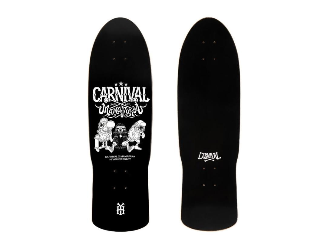 Carnival CARNIVAL x MMFK “10th Anniversary Collection” Old School Skateboard