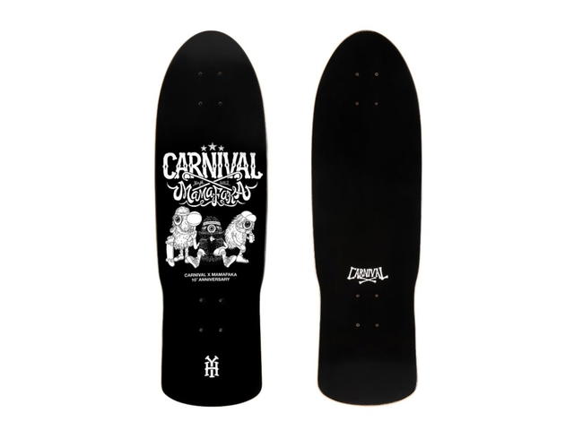 Carnival CARNIVAL x MMFK “10th Anniversary Collection” Old School Skateboard - view 1
