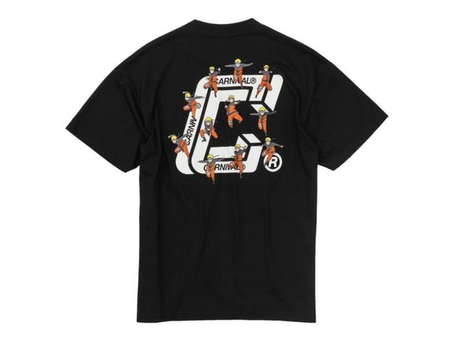 Carnival Carnival X Naruto Shippuden Kage Bunshin No Jutsu T-Shirt Black - view 1