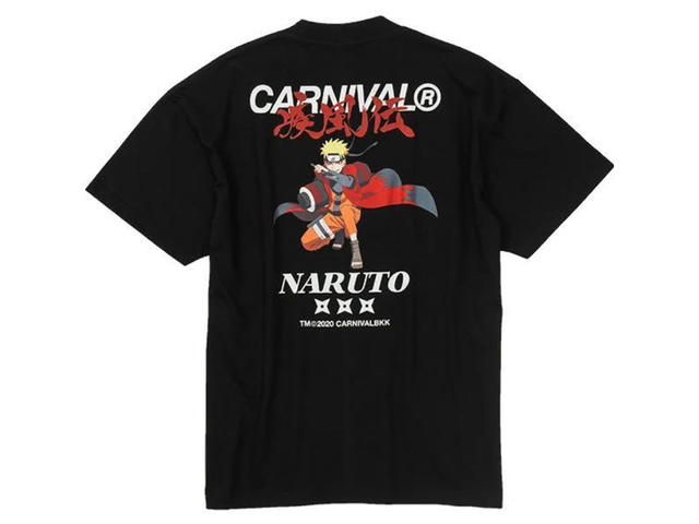 Carnival Carnival X Naruto Shippuden Naruto Sega Mode T-Shirt Black - view 2