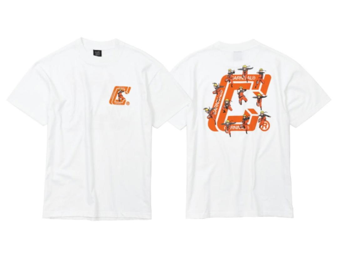 Carnival Carnival X Naruto Shippuden Kage Bunshin No Jutsu T-Shirt White