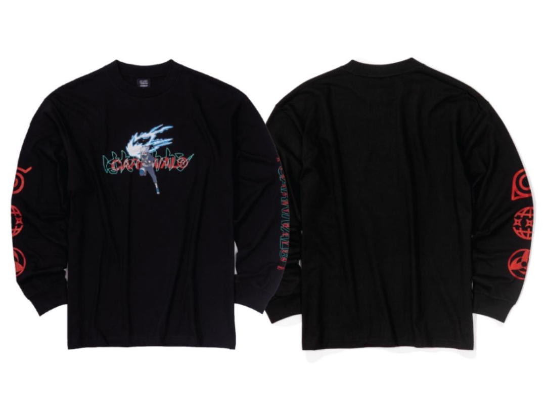 Carnival Carnival X Naruto Shippuden Kakashi Long Sleeves Black