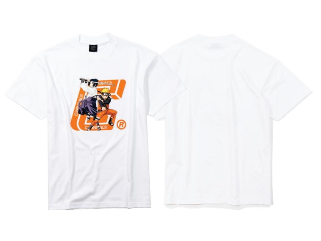 Carnival Carnival X Naruto Shippuden Naruto X Sasuke T-Shirt White