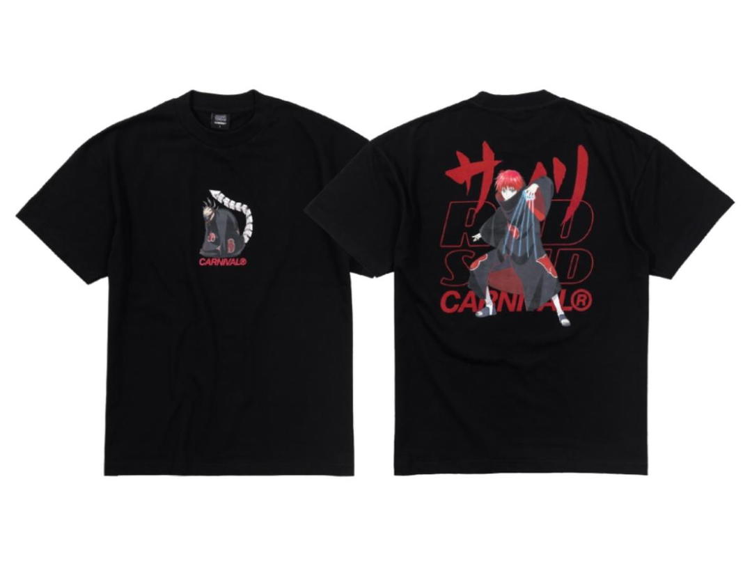 Carnival Carnival X Naruto Shippuden Sasori T-Shirt Black