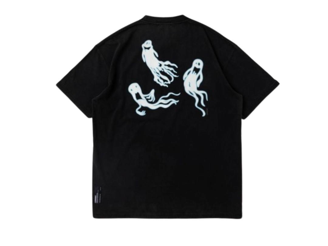 Carnival Carnival X Nightmare Oversized Washed Film Name T-Shirt Black