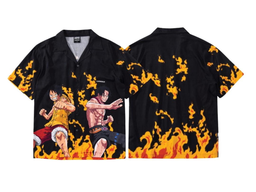 Carnival Carnival X One Piece Ace Luffy Hawaii Shirt (Drop 2)