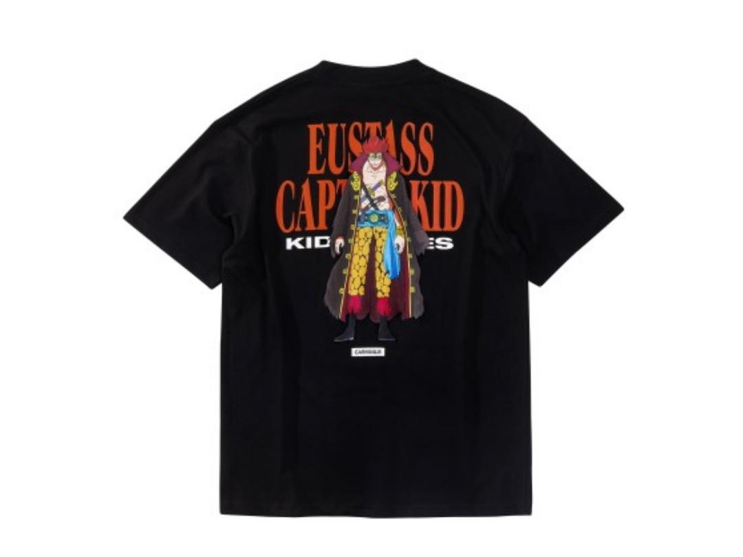 Carnival Carnival X One Piece Captain Kid T-Shirt Black