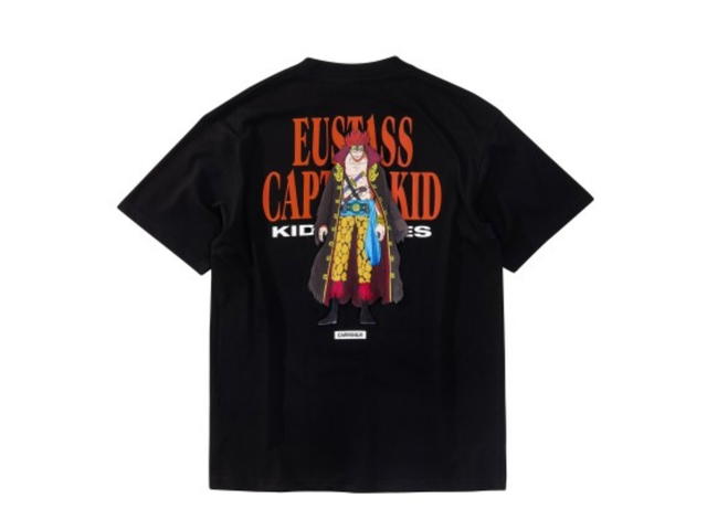 Carnival Carnival X One Piece Captain Kid T-Shirt Black - view 1