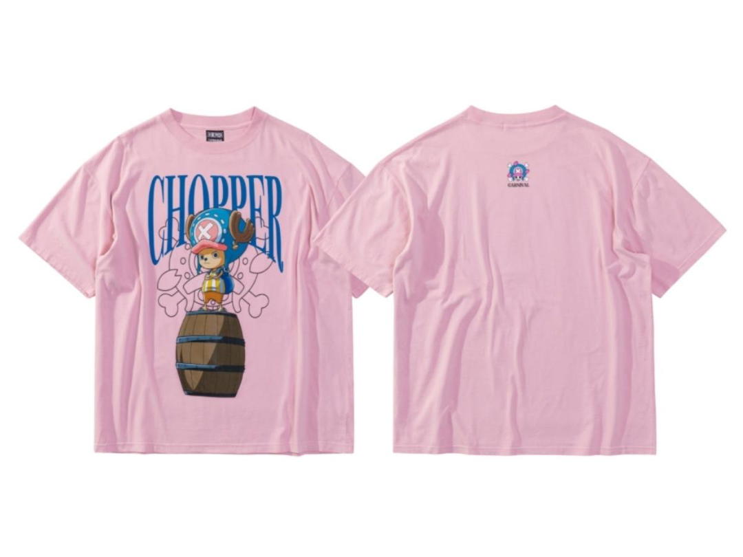 Carnival Carnival X One Piece Chopper T-Shirt Pink (Drop 2)