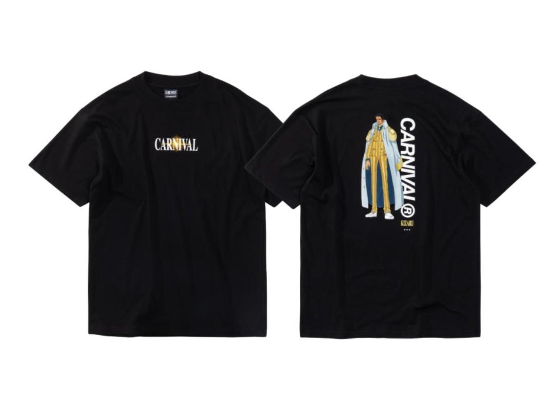 Carnival Carnival X One Piece Kizaru T-Shirt Black (Drop 2)