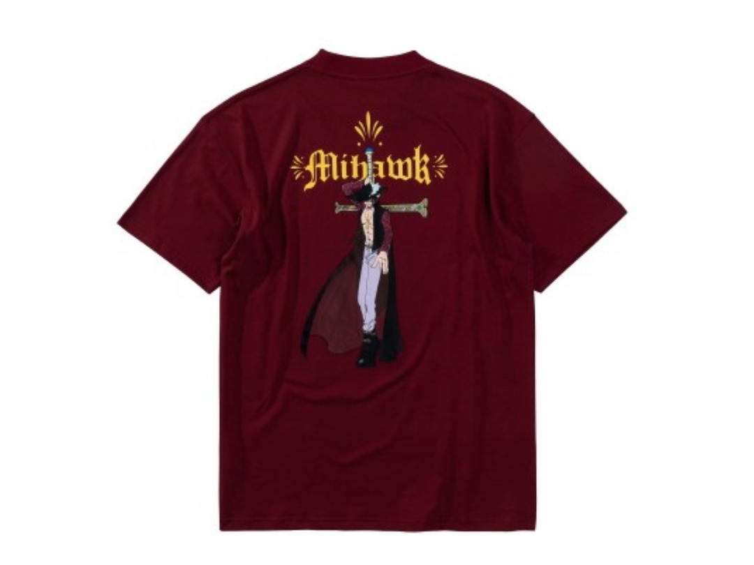 Carnival Carnival X One Piece Mihawk T-Shirt Maroon