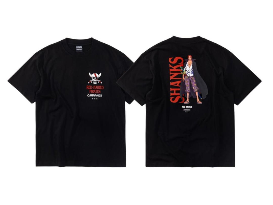 Carnival Carnival X One Piece Shank T-Shirt Black (Drop 2)