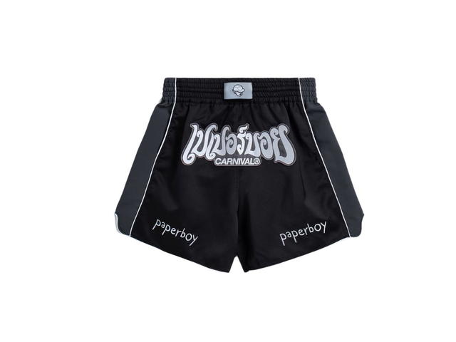 Carnival Carnival X Paperboy Boxing Shorts Black - view 1