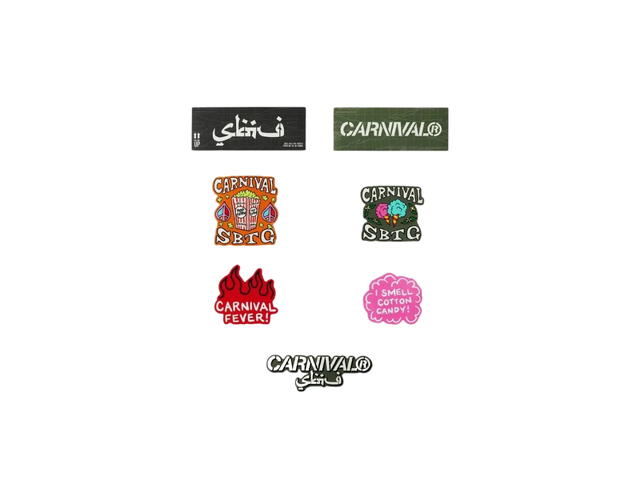 Carnival Carnival x SBTG Stickers Pack Multi - view 2