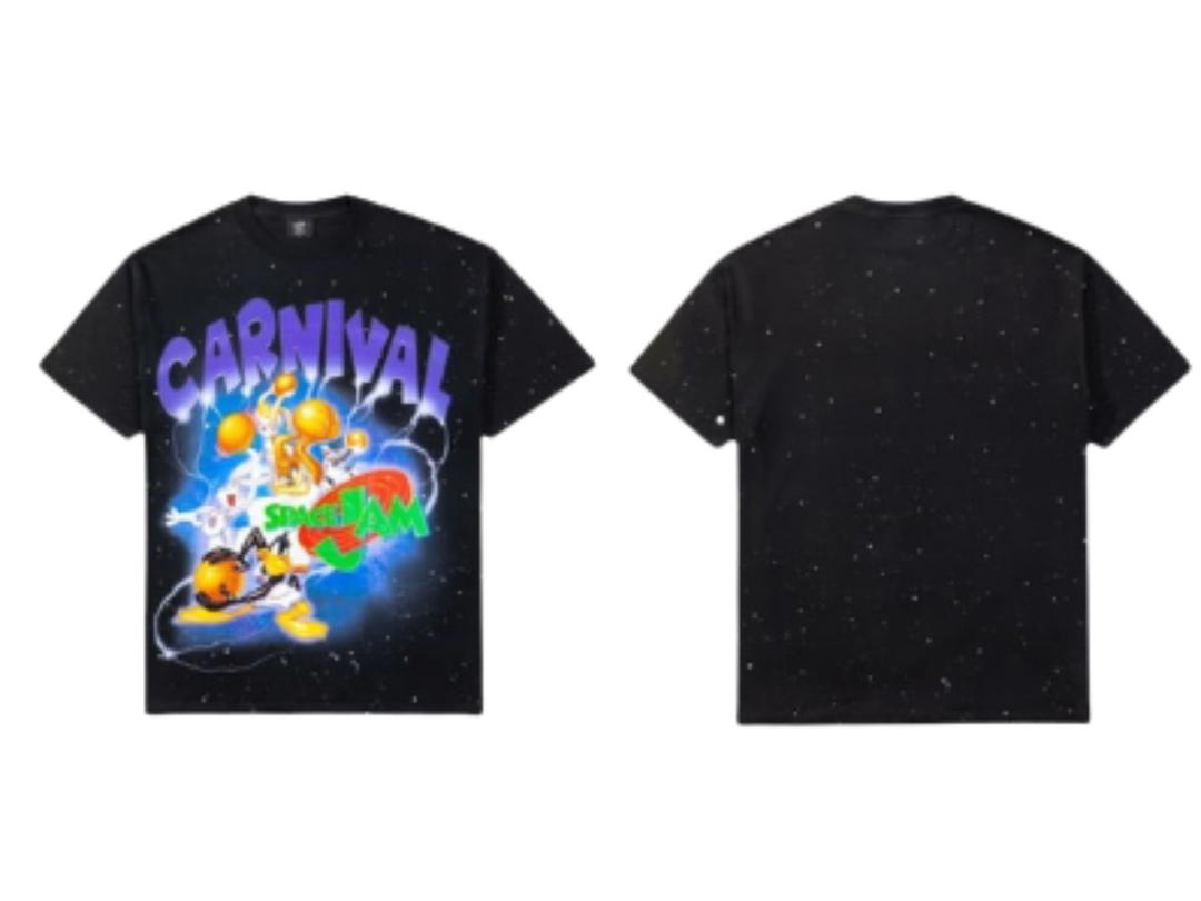 Carnival Carnival x Space Jam Collection Oversized Tee Black