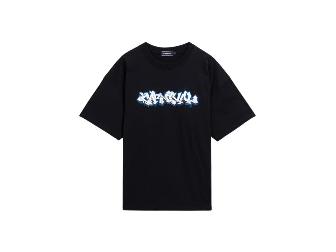 Carnival Carnival X Stash Graffiti Ovs T-Shirt Black