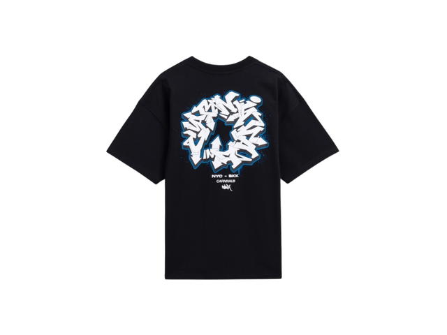 Carnival Carnival X Stash Graffiti Ovs T-Shirt Black - view 2