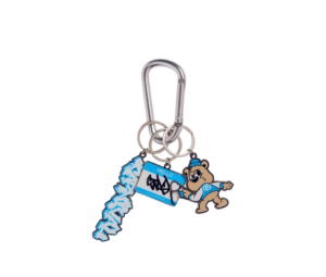 Buy Carnival X Stash Keychain Blue White And Black at Sasom – Authentic and Ready to Ship