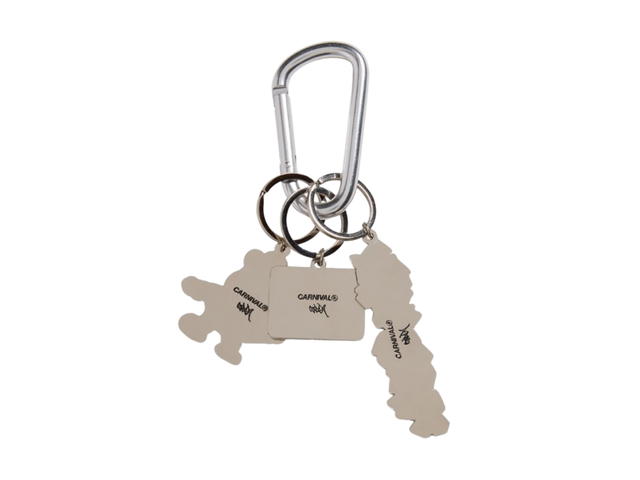 Carnival Carnival X Stash Keychain Blue White And Black - view 2