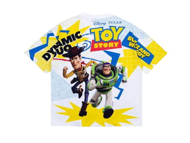 Carnival Carnival x Toy Story Dynamic Duo Overprint Ovs T-Shirt White - view 2