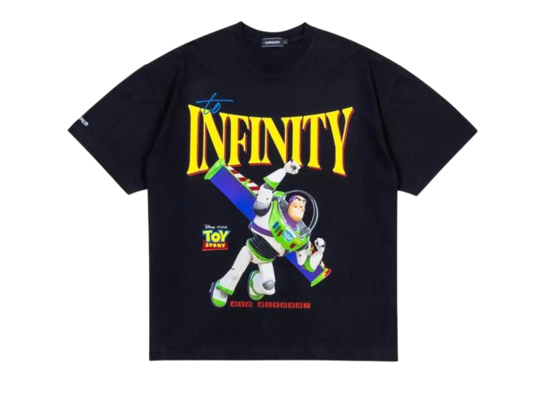 Carnival Carnival x Toy Story Infinity And Beyond Ovs T-Shirt Black
