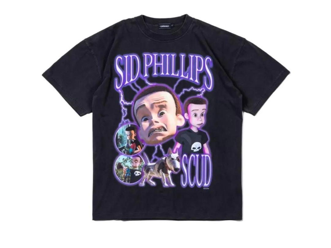 Carnival Carnival x Toy Story Sid Phillips Oversized T-Shirt Black