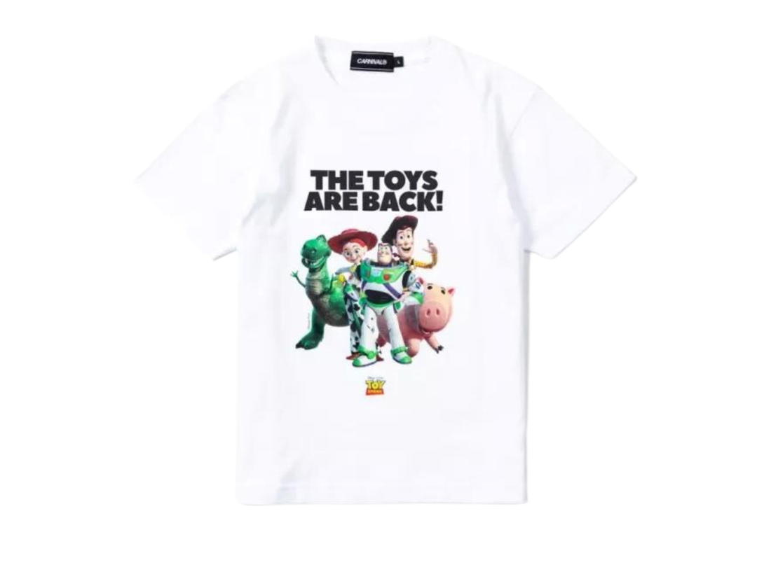 Carnival Carnival x Toy Story The Toys Are Back Kids T-Shirt White