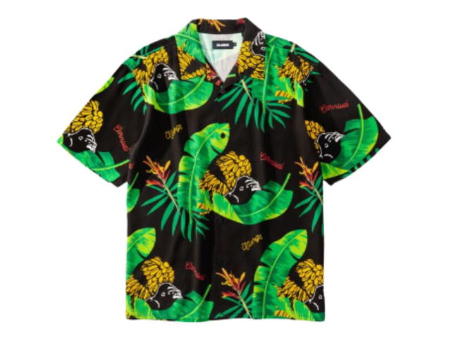 Carnival Carnival x Xlarge Banana Leaf Shirt Black - view 1