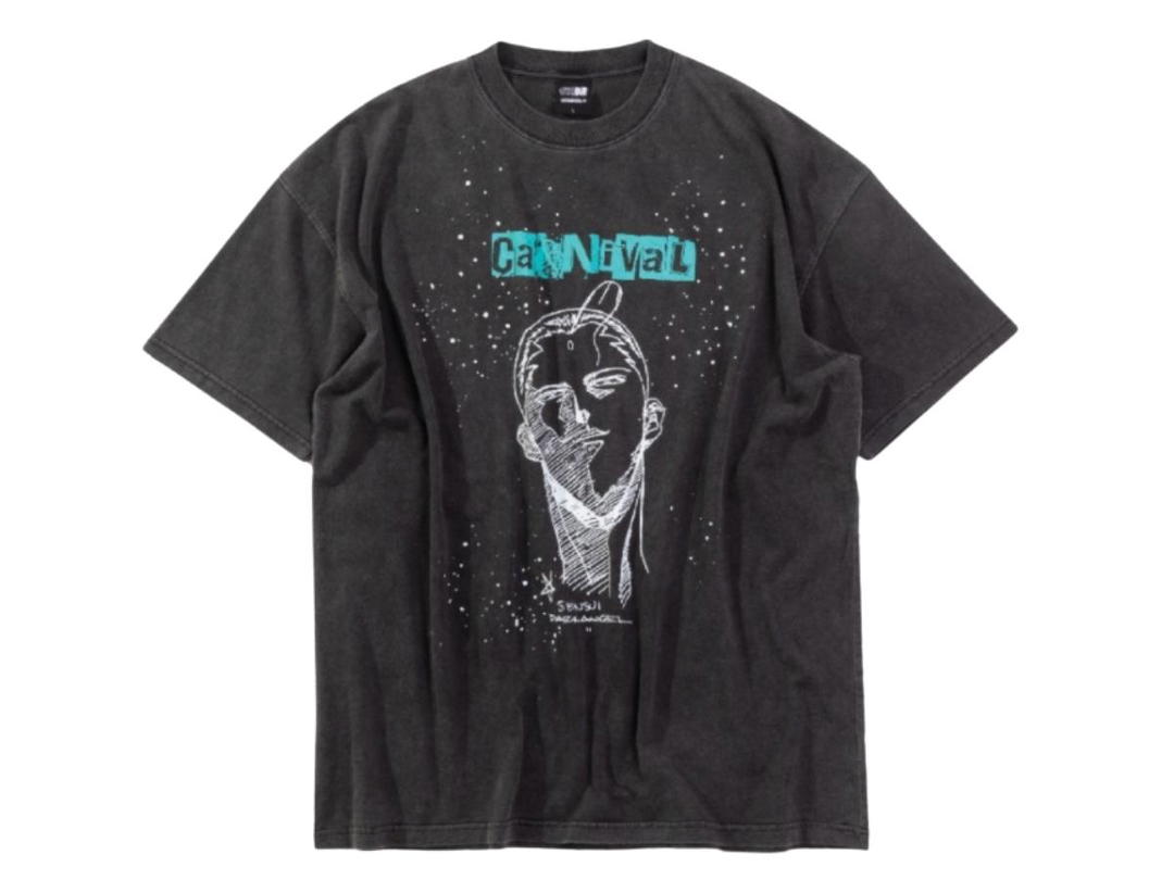 Carnival Carnival X Yuyu Hakusho Sensui Oversize T-Shirt Black (Drop 1)