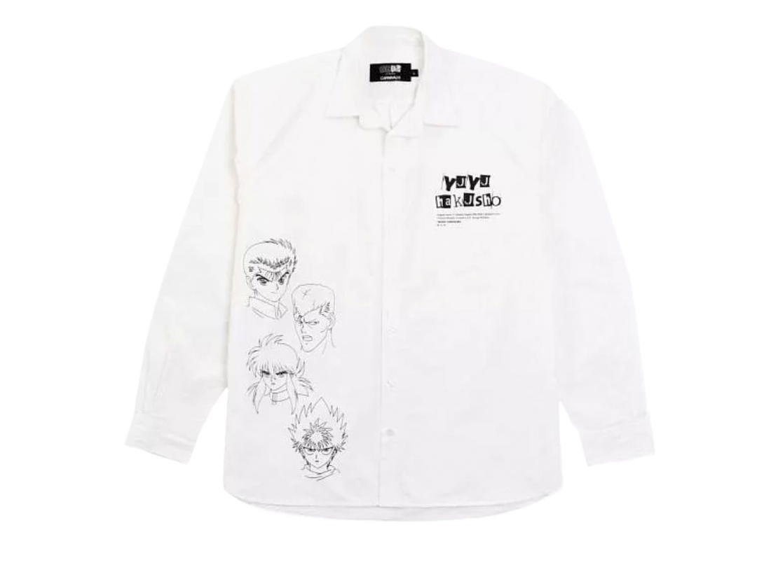 Carnival Carnival X Yuyu Hakusho Team Urameshi Shirt White
