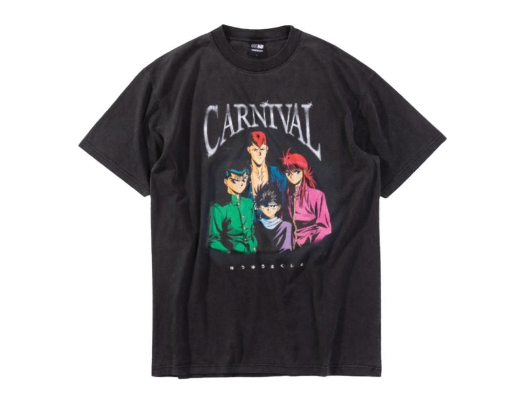 Carnival Carnival X Yuyu Hakusho Team Urameshi I T-shirt Black (Drop 1)