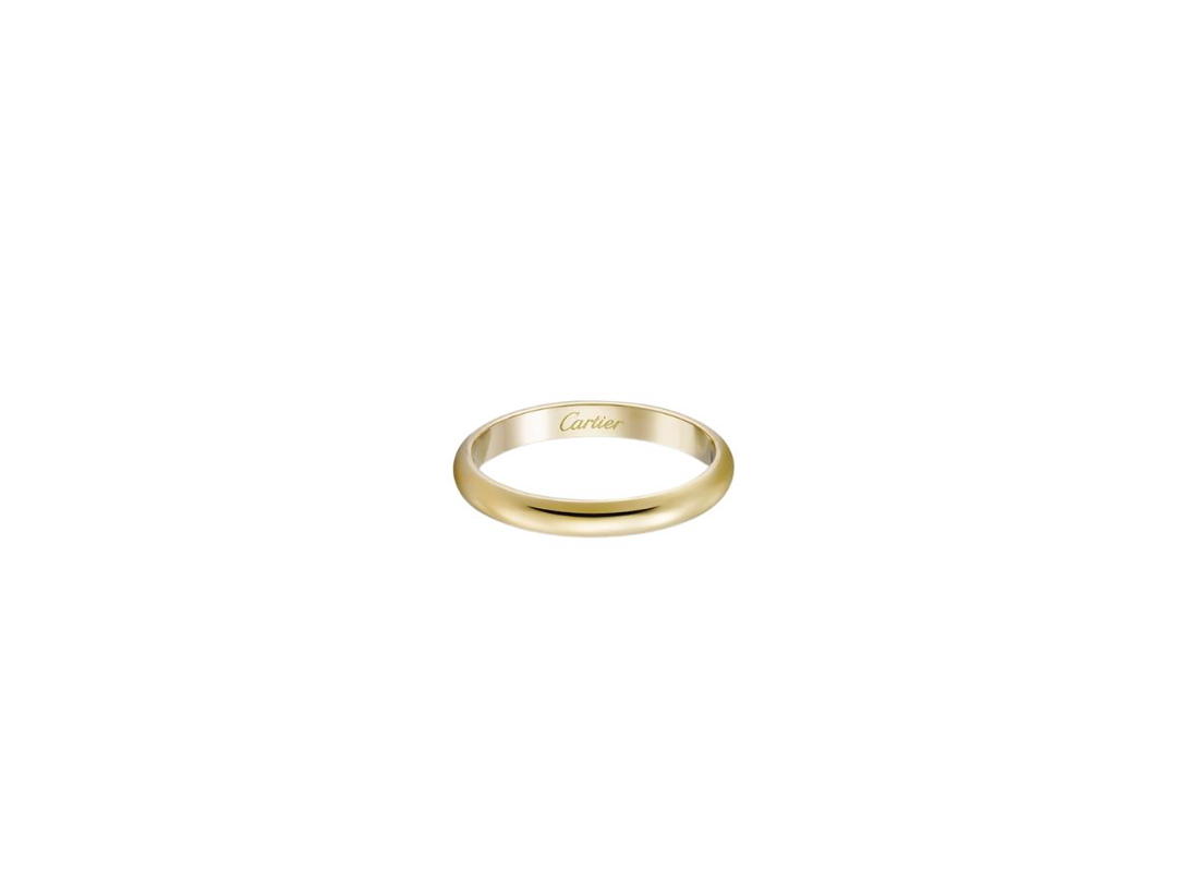 Cartier Cartier 1895 Wedding Band In 18K Yellow Gold