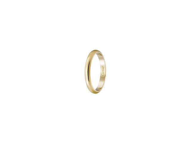 Cartier Cartier 1895 Wedding Band In 18K Yellow Gold - view 2