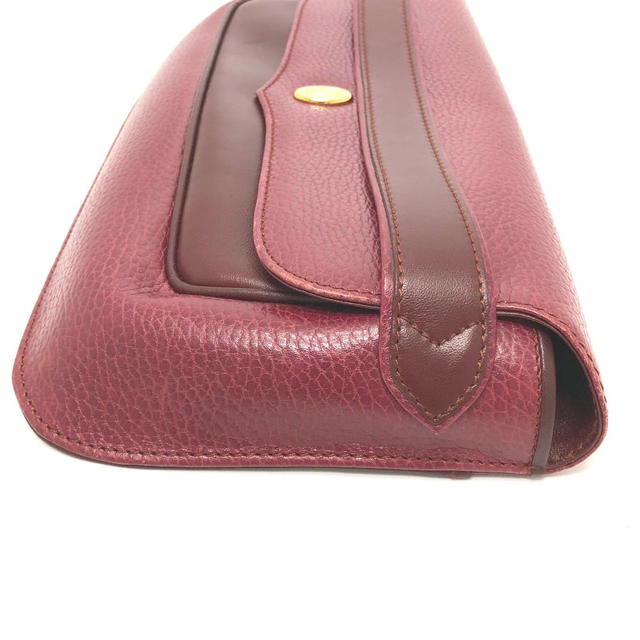 Cartier CARTIER Clutch bag Must de Line Pouch Clutch bag Leather Wine red - view 2