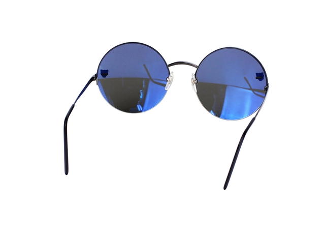 Cartier Cartier CT0022S-001 Sunglasses In Silver-Plate Frame With Grey Lenses - view 4
