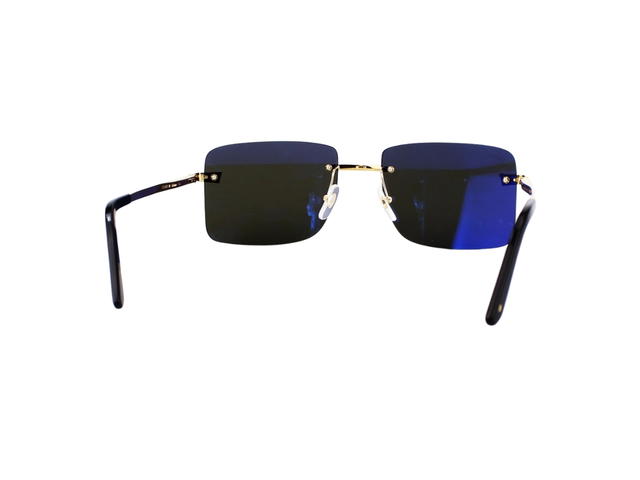 Cartier Cartier CT0033RS-001 Sunglasses In Yellow Gold Titanium Frame With Yellow Lenses - view 4