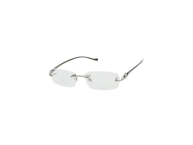 Cartier Cartier CT00610 Glasses In Silver Plate With Demo Lens - view 1