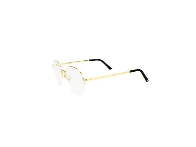 Cartier Cartier CT0108O Glasses In Gold Plate With Demo Lens - view 5