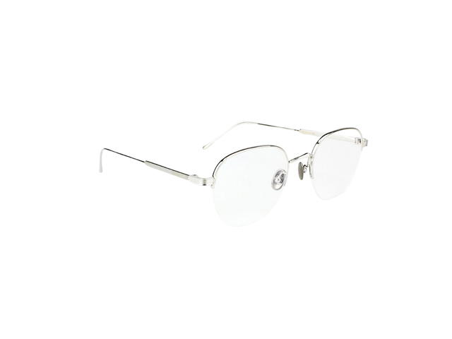 Cartier Cartier CT0164O Glasses In Silver Plate With Demo Lens - view 3